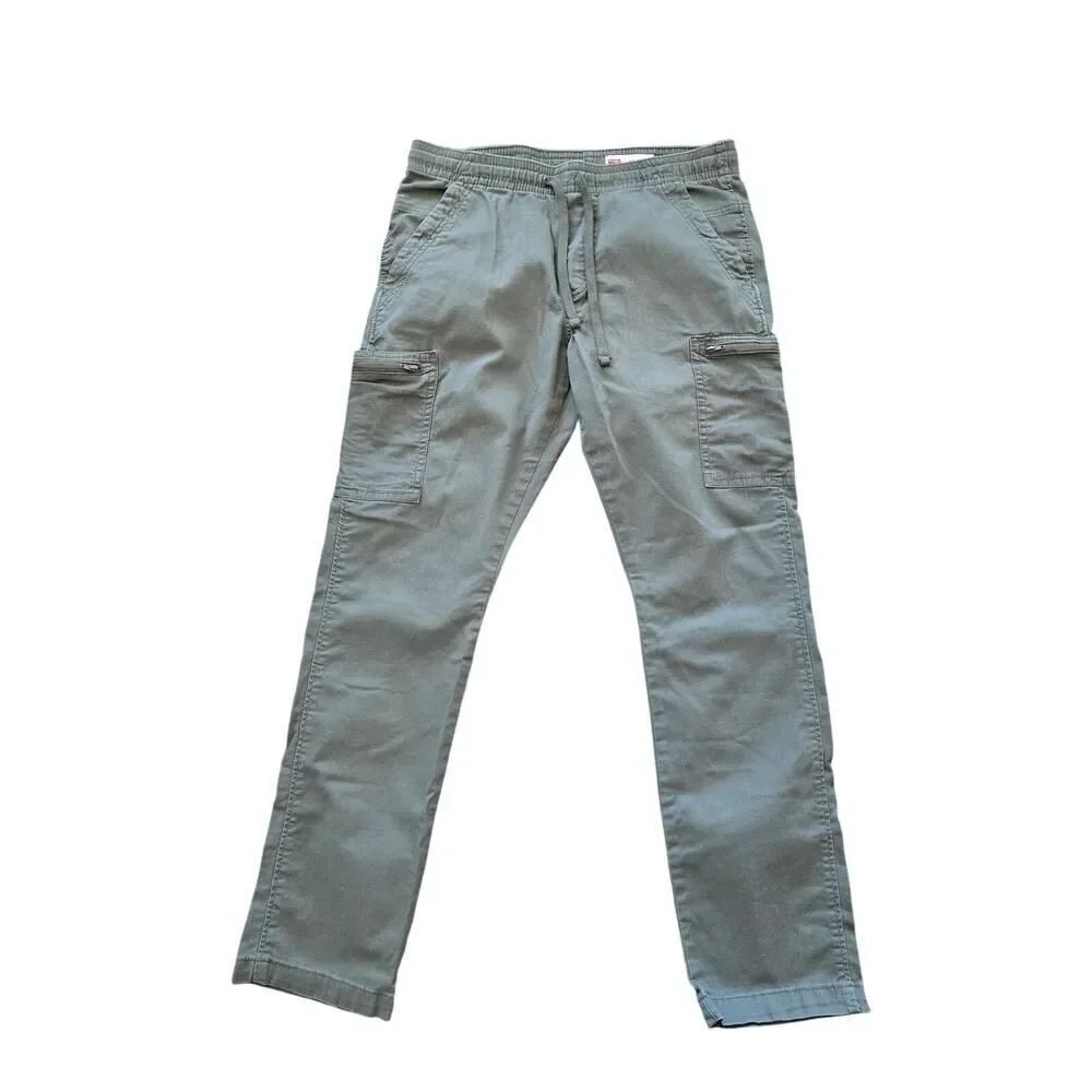 Wrangler Cargo Jogger Pants Men’s Sz S (29-31) Athletic Fit Olive Green Casual